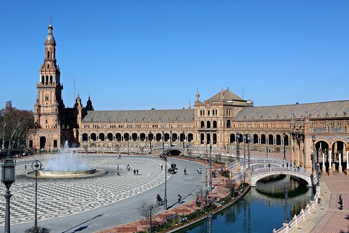 25603795593 0c1dd75c16 - Plaza de España (Seville) - The Plaza de España