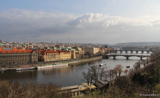 Prague and the Vltava River