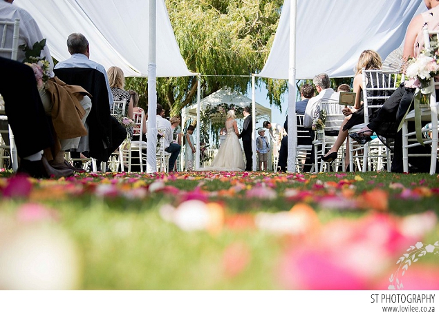 Pastel blooms wedding