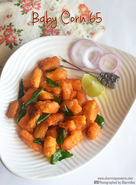 Baby Corn 65 Recipe Baby Corn Fry Recipe