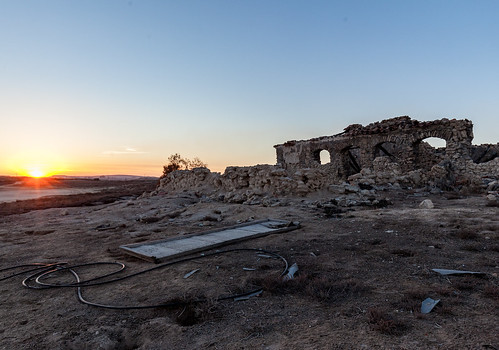 sunset abandoned landscape ruin lamancha 2015 lagunalarga