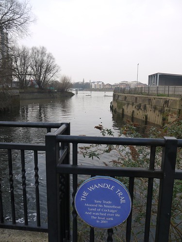 Where the Wandle meets the Thames