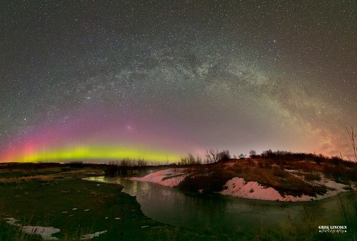 More shots of the same. Aurora and Northern lights near Bethel.