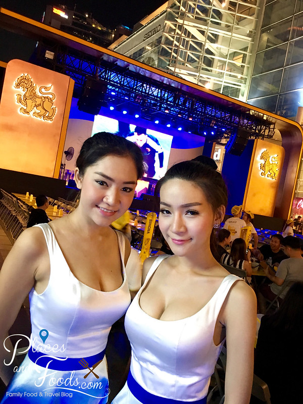 singha beer garden bangkok thai girls