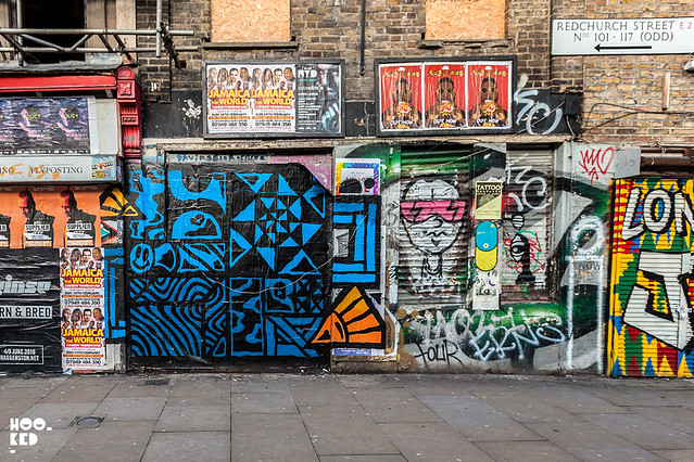 Goodchild mural painted on Redchurch Street in London