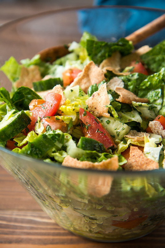 Mediterranean Fattoush Salad