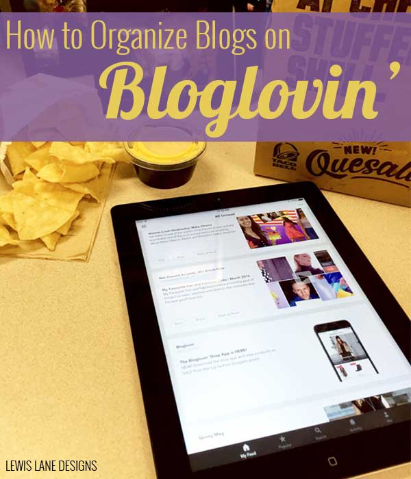 How to Organize Blogs on Bloglovin'