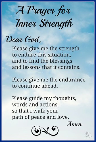 prayer for inner strength
