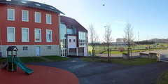 Méziré, le stade et l-école - Photo of Chèvremont