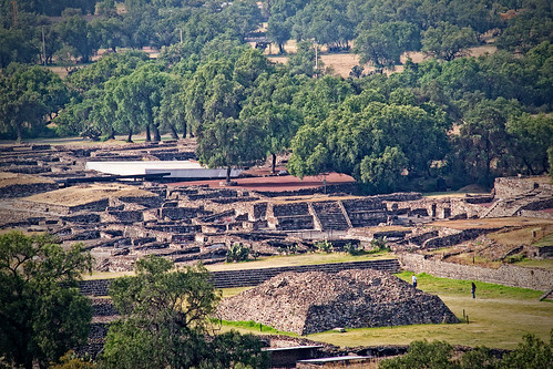mexico teotihuacan sacredcity viewfrompyramidofthesun thevalleyofteotihuacan