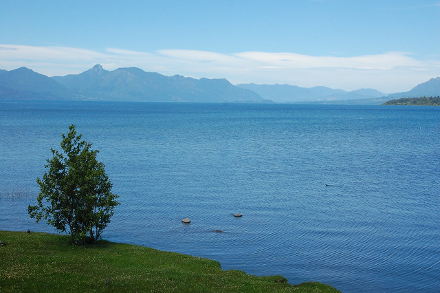 Views of Lago Villarica from Villarica, Chile