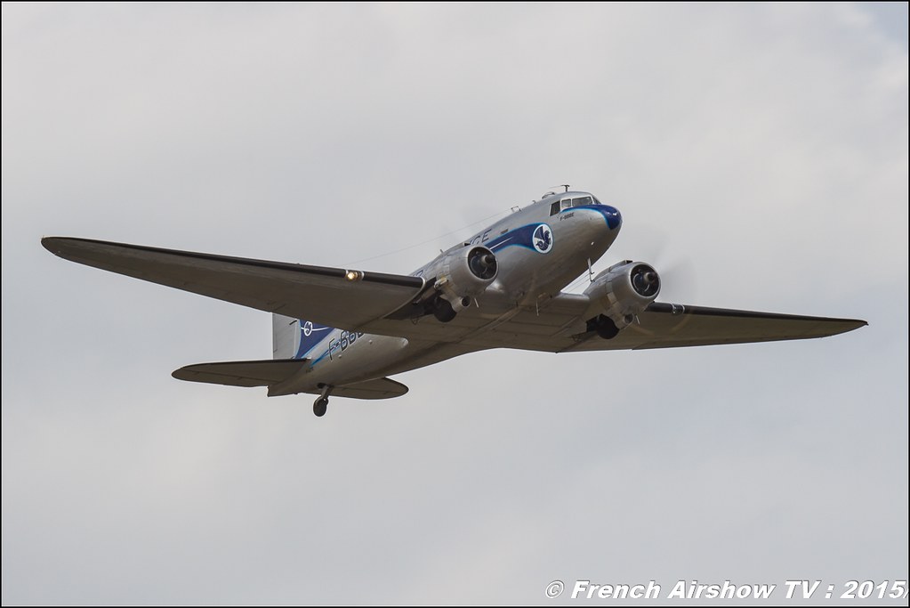 DC-3 Airfrance Salon du Bourget Sigma France Paris Airshow 2015