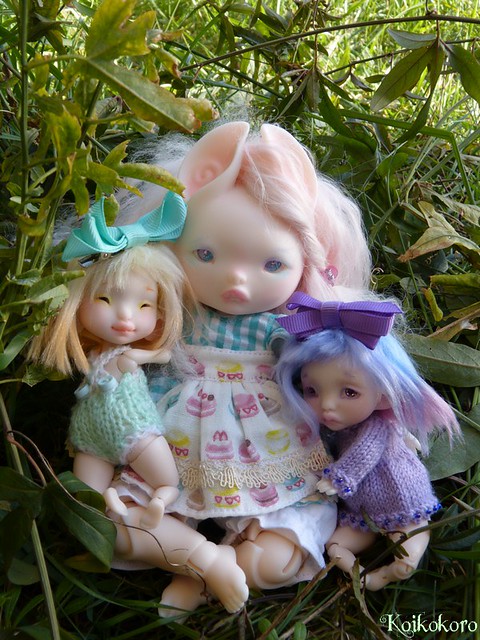Famille de Trolls♣Dust of dolls Spun, arie & kete 25081580351_87407782ab_z