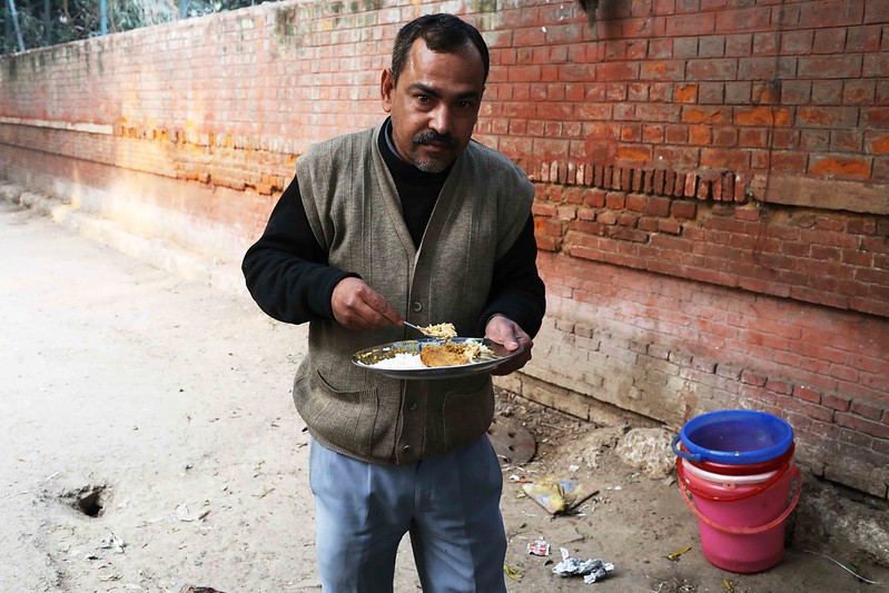 City Food - Auto Drivers' Dal-Chawal Stall, Kasturba Gandhi Road