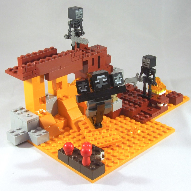 LEGO Minecraft Wither (Minifig Scale), See how to build it:…