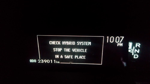 prius error message check hybrid system stop prius error message check hybrid