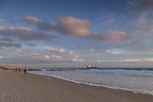 strand day sonnenuntergang cloudy zeeland niederlande zoutelande grauverlaufsfilter