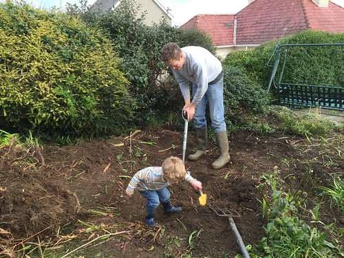 Digging with Daddy