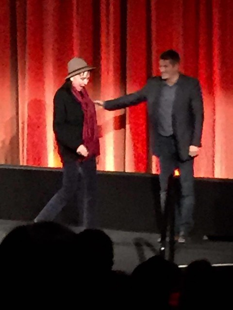 Anna Karina at The British Film Institute 16 January 2016