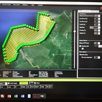 Plotting of UAV flight path_dugong and seagrass survey