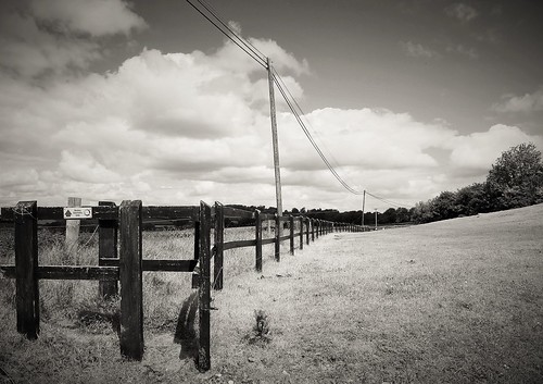 ireland sky blackandwhite bw irish monochrome clouds fence landscape wire scenery view cork telegraphpole htt donkeysanctuary liscarroll telegraphtuesday