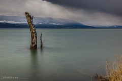 Temps hivernal sur le Lac de Neuchâtel (Switzerland)