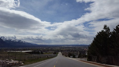 clouds landscape utah spring view hill north sunny mormon lds ogden mile pleasant