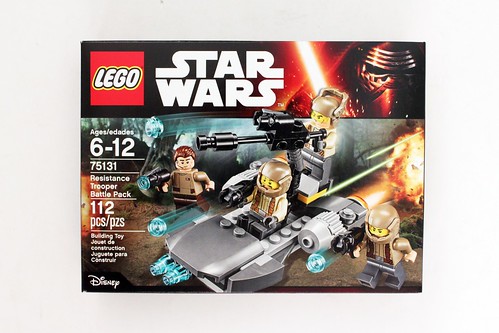 LEGO Starwars 75131 Brand New Resistance Trooper Battle Pack 