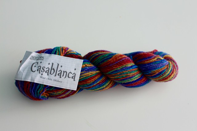 Cascade Casablanca Rainbow yarn