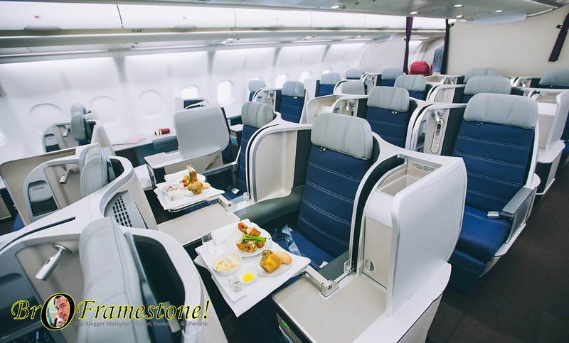 Malaysia Airlines A330-300 Aircraft New Business Class Seats