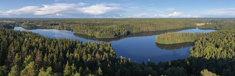 Aulankojärvi panorama