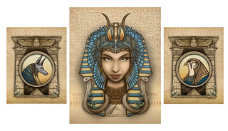 Egyptian Art Series by Sherrie Thai
