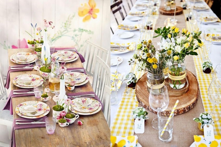 decorar una mesa flores-cena-amigos-primavera-verano-decoracion