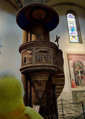 Pulpit from which Galileo was first attacked for his ideas - 1614
