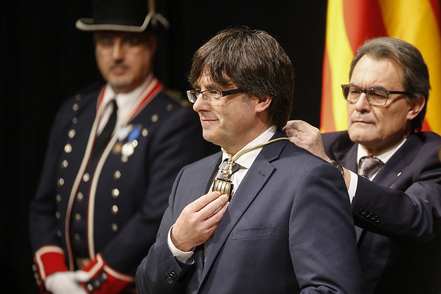 Presa de possessió del president Puigdemont