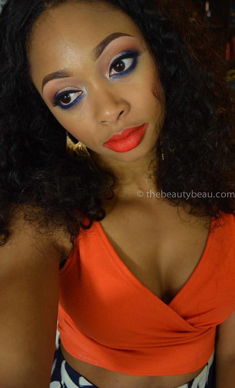 how to wear indigo eye shadow, louisiana beauty blogger