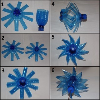 Tutorial on How to Make a Wind Spinner from a Plastic Bottle