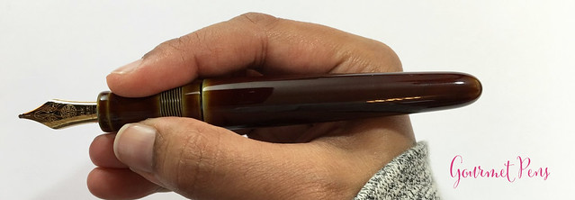 Review Nakaya Cigar Writer Heki-Tamenuri Fountain Pen (19)