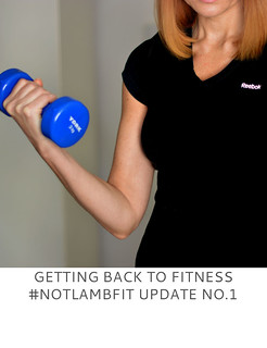 Getting Back to Fitness - #notlambFIT | Not Dressed As Lamb