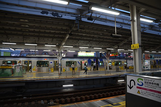 Yokohama Minatomirai Railway Y500 Series Train Wrapped with Pokemon Ads at Tokyu Jiyu-ga-oka Station