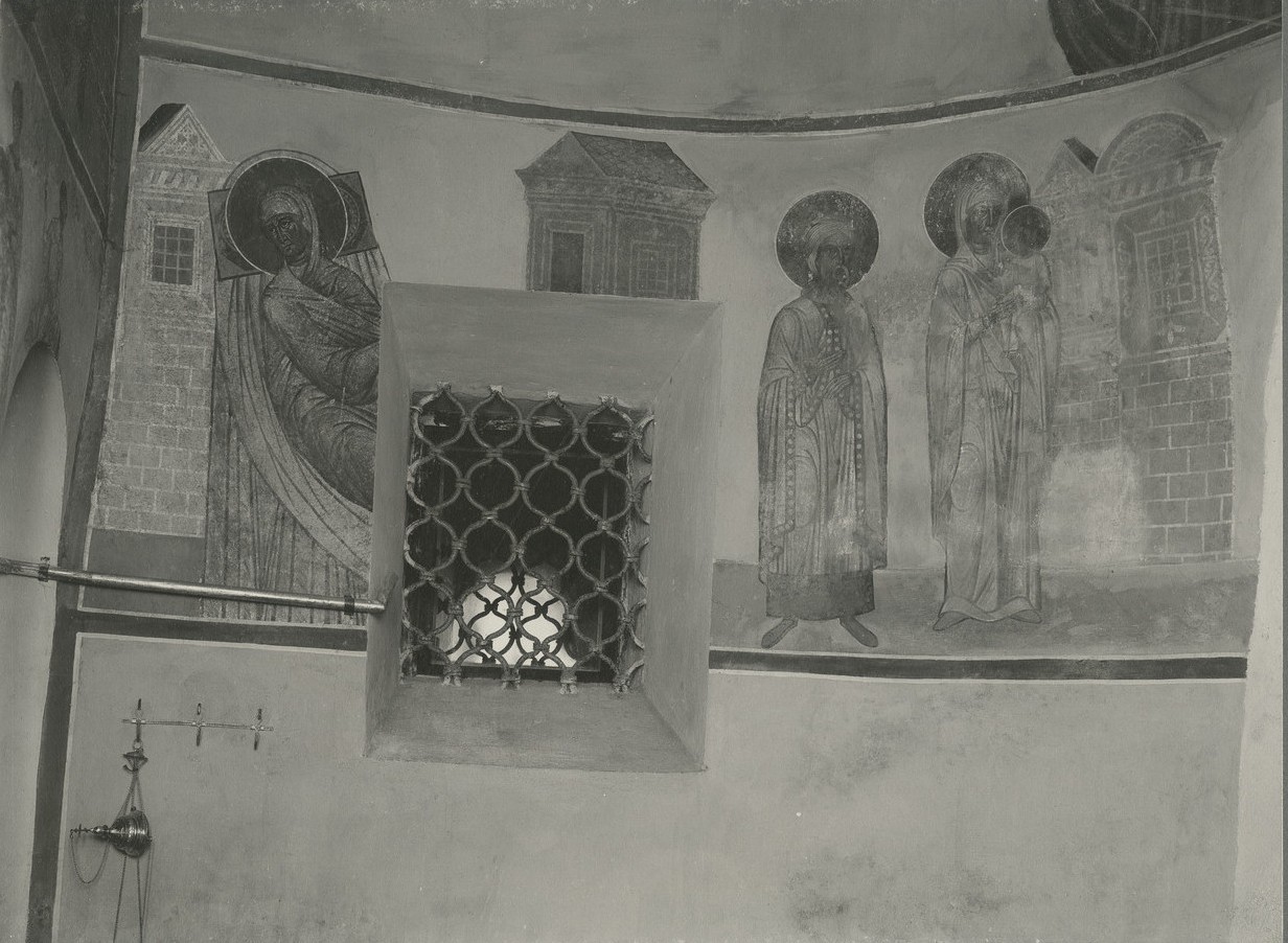 Фрески жертвенника Спасо-Преображенского собора Мирожского монастыря