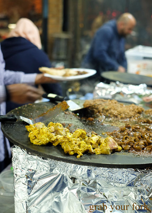 Meats on the grill at Lakemba Ramadan Food Festival 2018 on Haldon Street