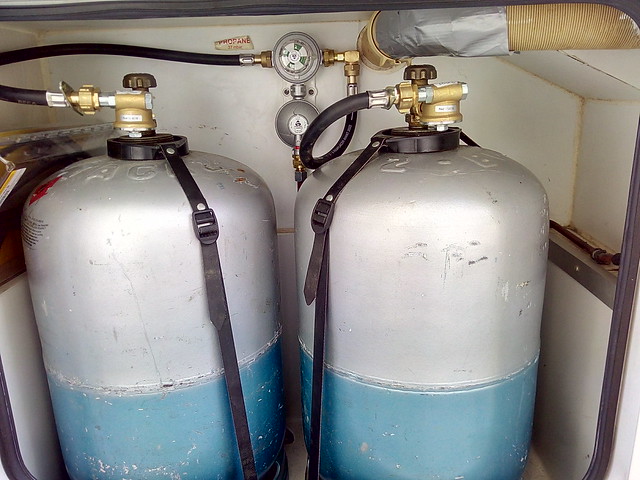 installation du mélangeur gaz double et des filtres