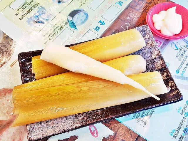 Steamed Young Water Bamboo Shoot