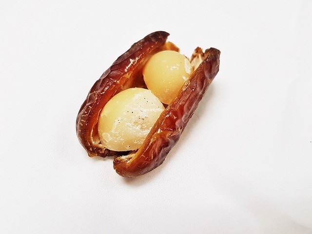 Macadamia Nut Stuffed Date