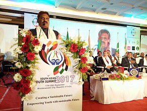 Dr. Tirupati Panigrahi is invited as Special Guest in the South Asian Youth Summit 2017