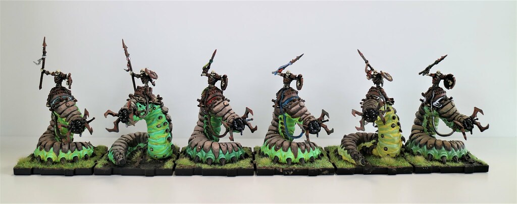 Runewars Miniatures Carrion Lancer Unit