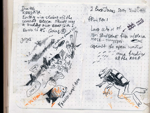 Sketchbook #113: Trip to Bonaire - Underwater Sketching / Scuba Diving with a Sketchbook