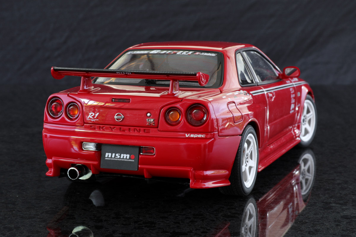 AUTOart 1:18 Nissan Skyline (R34) GT-R Nismo R-Tune R1 (red 