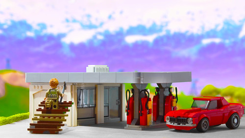 Lego Fortnite Gas Station
